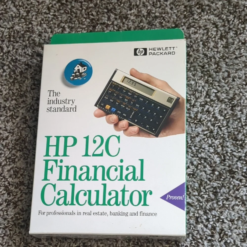 HP 12C Financial Calculator -New